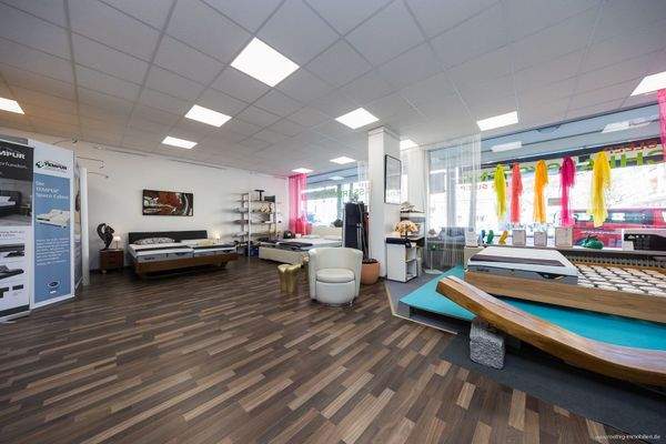 Verkaufsfläche mit Tageslicht