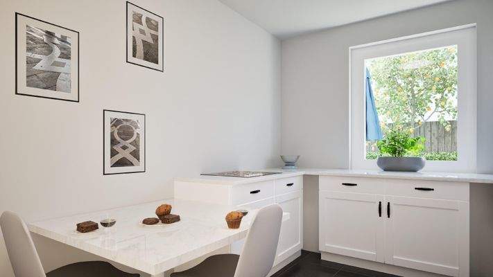 Kochbereich (Wohnbeispiel, Visualisierung)