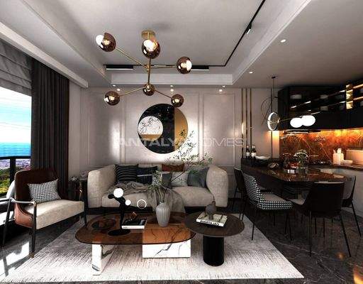 Beautiful Sea View Stylish Real Estate in Antalya Alanya