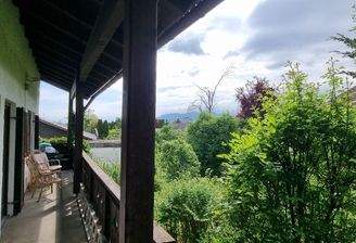 Blick von Balkon
