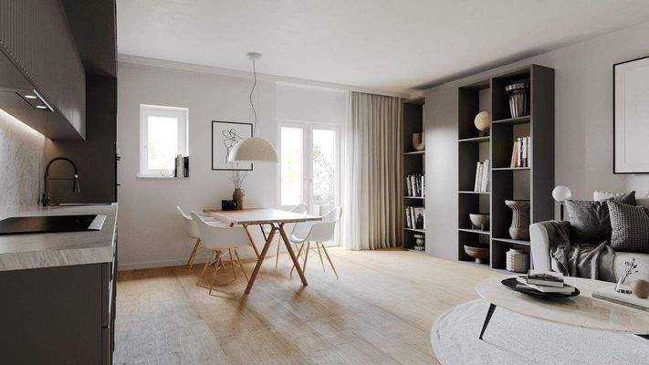 wohn-ess-kochbereich.