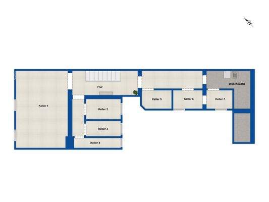 Grundriss Kellergeschoss