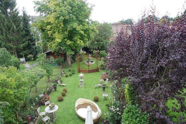 Ausblick in den Garten