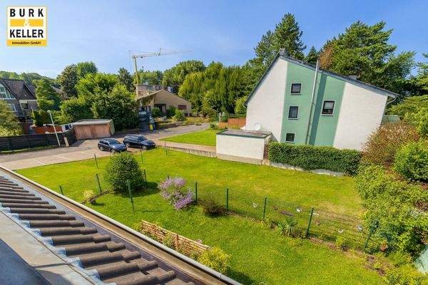 Blick aus dem Wohnzimmer