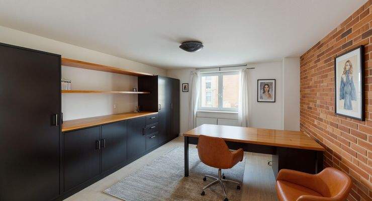 Schlafen als Büro (HomeStaging)