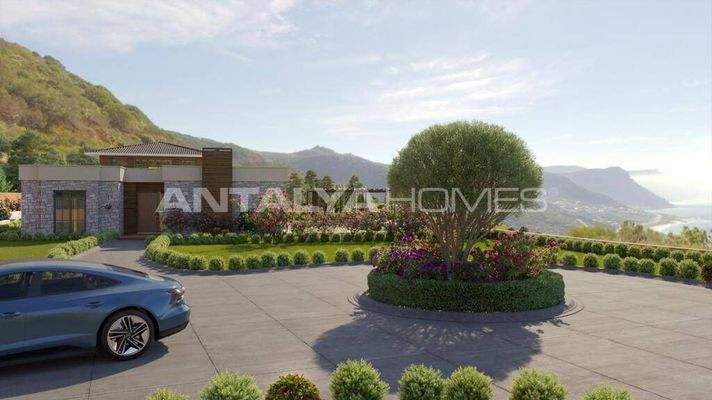 Houses with Magnificent Sea Views in Bodrum Turgutreis