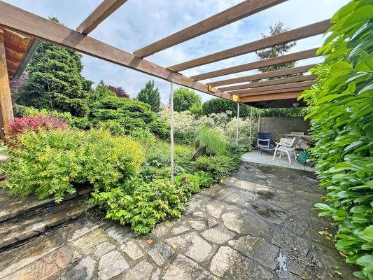 überdachte Terrasse