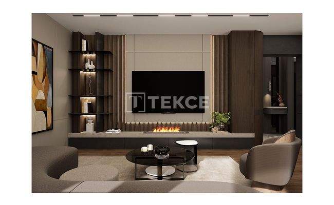 Apartments in a Secure Complex with Pool in Bursa Nilüfer