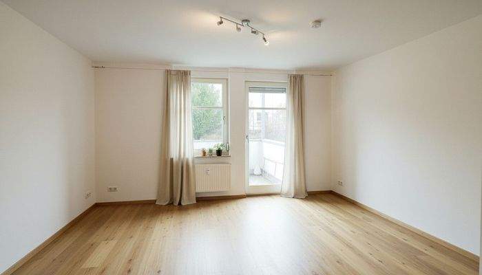 Wohnbereich ohne Möblierung