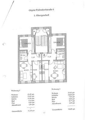 Grundriss 1. Obergeschoss