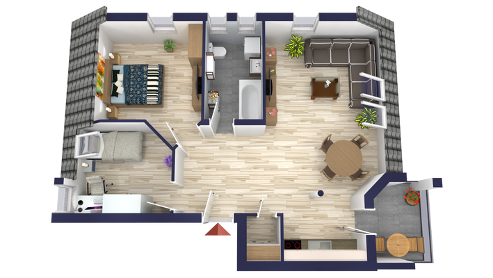 unverbindlicher Grundriss