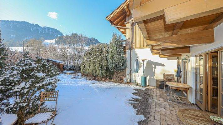KITZIMMO-Gartenwohnung in zentrumsnaher Ruhelage mieten - Immobilien Kitzbühel.