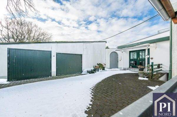 Eingang zur EG Wohnung