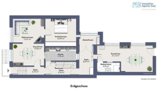 Zentrales Ein-/Zweifamilienhaus in Saarwellingen