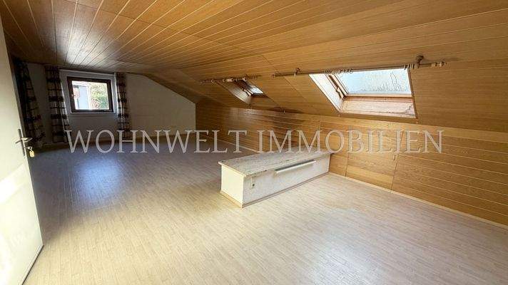 Appartement DG Wohnraum
