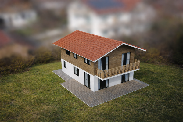 Visualisierung Haus