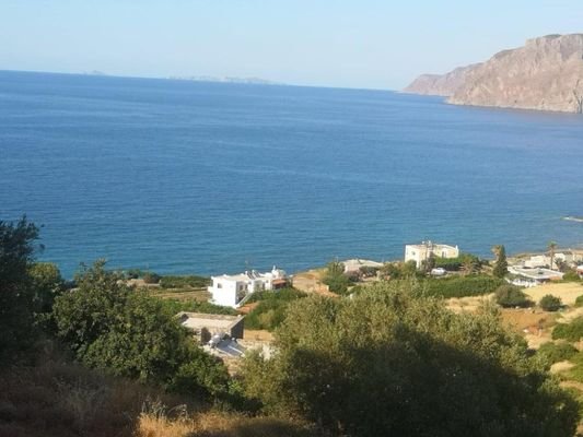 Kreta, Mochlos: Baugrundstück mit Meerblick zu verkaufen