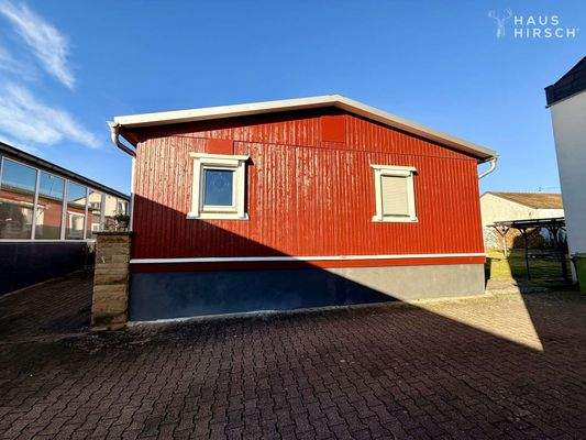 Frontansicht Einfamilienhaus