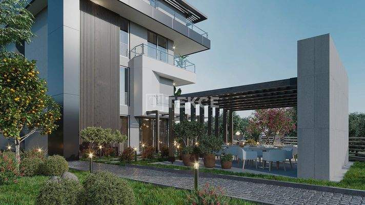 Chic Apartments with City View in a Complex with Amenities in Alanya