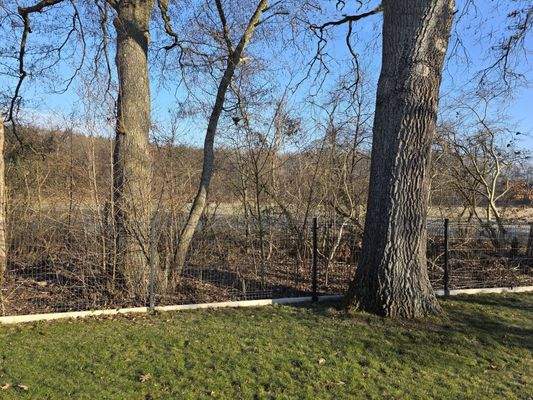 Landschaftsschutzgebiet an der hinteren Grundstück