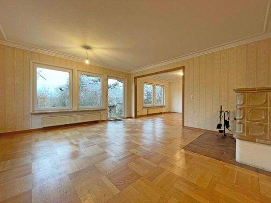 Lichtdurchfluteter Wohnbereich