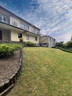 Rückansicht mit Garten