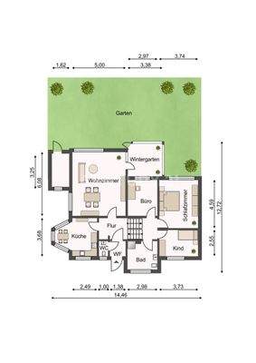 Grundriss EG (beispielhaft)