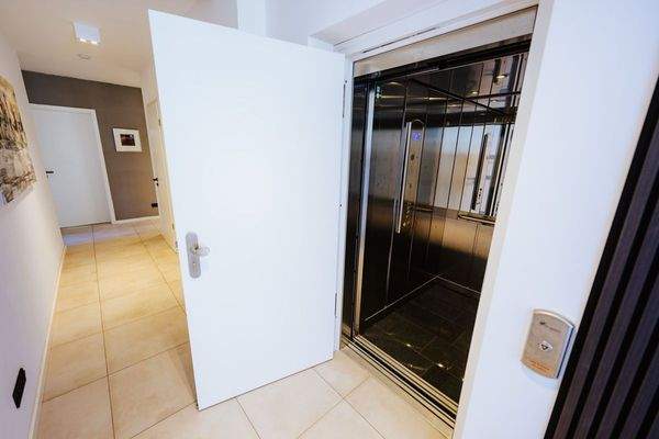 Fahrstuhl bis in die Wohnung