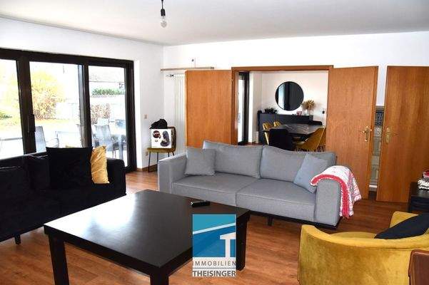 Wohnen, Sicht Esszimmer