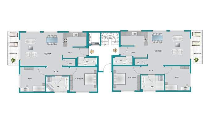 Grundriss Erdgeschoss