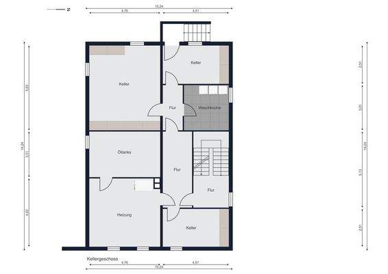 Grundrisse Kellergeschoss