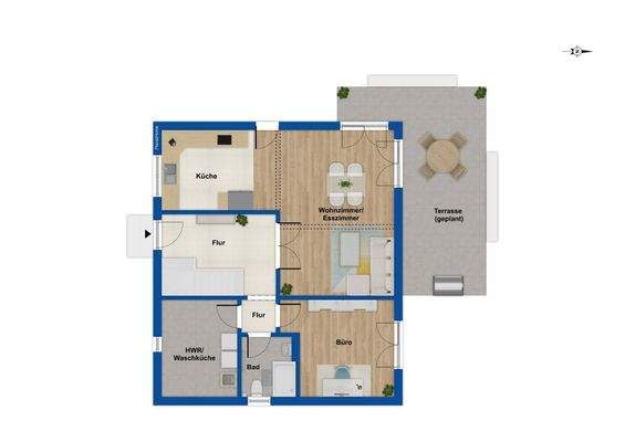 Grundriss Erdgeschoss