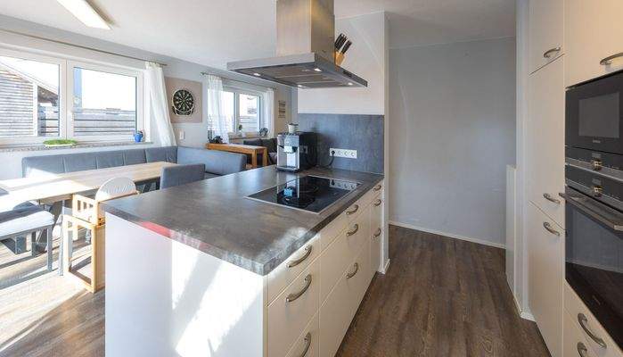 offener Koch- und Essbereich