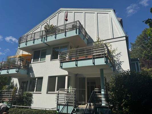 Hausansicht vom Garten