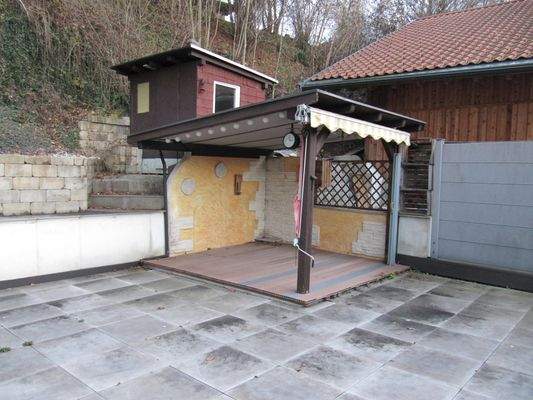 Große Terrasse Wohnung 2