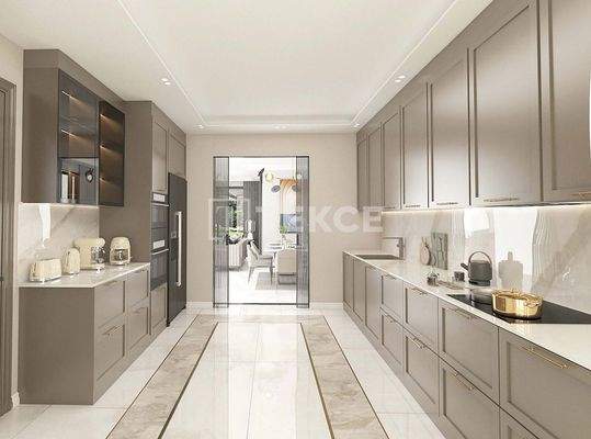 Nature and City View Villas in a Complex in İstanbul