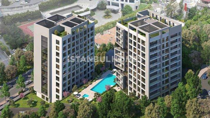 Spacious Flats with Bosphorus Views in Şişli, İstanbul