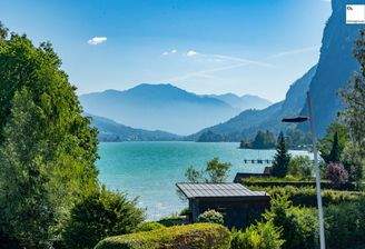 Seeblick von der Sonnenterrasse