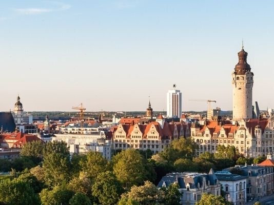Skyline von Leipzig