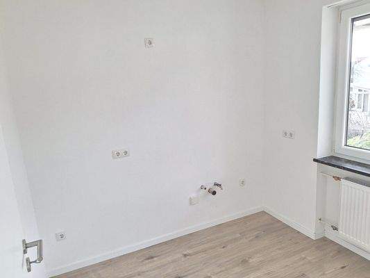 Platz für die Küche