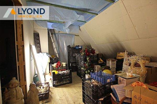 Dachgeschoss der Gaststätte