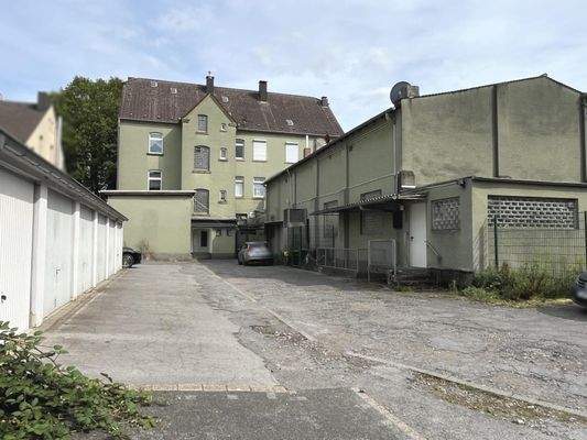 Die gesamte Rückansicht