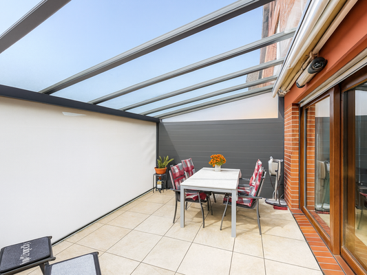 Terrasse geschlossen
