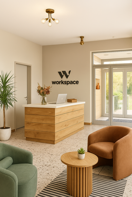 Empfang Work Space Beispiel