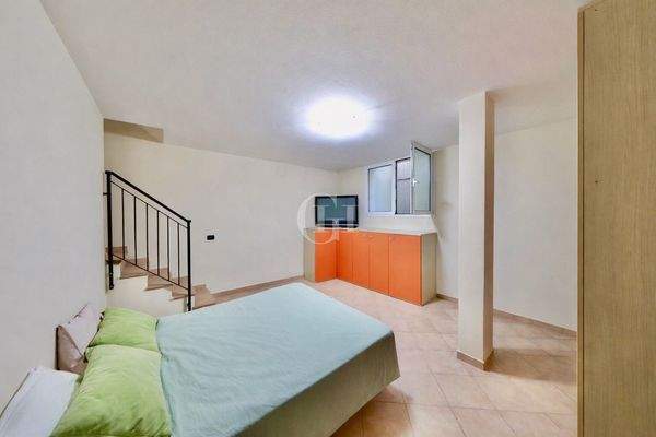 Schlafzimmer im Keller