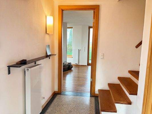 Eingangsbereich mit Zutritt ...