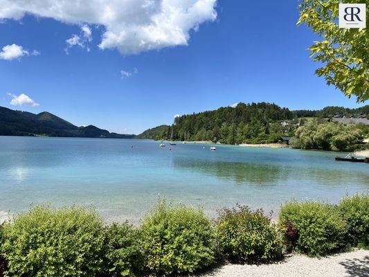 Der Fuschlsee ist gleich in der Nähe - zu Fuß