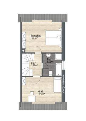 Grundriss Obergeschoss