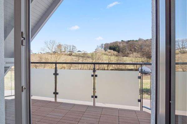 Balkon mit Ostausrichtung