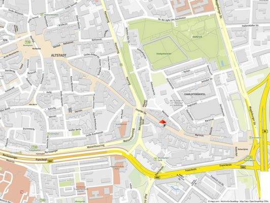 Geolyzer Kartenausschnitt